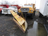 1987 Ford F800 S/A Dump Truck w/Snowplow