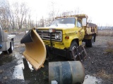1979 GMC 6000 S/A Dump Truck w/Snowplow