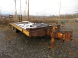 1974 Sp Construction 23ft Pintle Hitch Trailer
