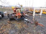 S/A Trailer w/Clipper Concrete Saw