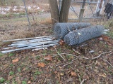 Pile of Chainlink Fence & Posts