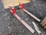Clamp on Bucket Pallet Forks