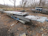 Assorted Lengths Galvinized Sheeting