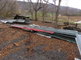 Assorted Length Steel Roofing
