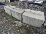 3 Concrete Blocks 3ft