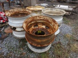 Pallet Lot of Truck Rims