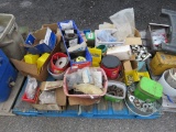 Pallet Lot of Misc Nuts & Bolts