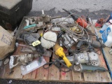 Pallet Lot of Assorted Air & Electric Drills