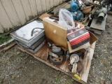 Pallet Lot of Dexter Axle Parts-Wheels-Etc
