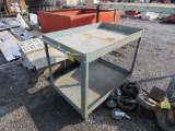 Steel 2 Shelf Cart