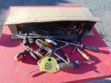 Box Lot of Screw Drivers