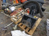 Pallet Lot with Toro Snowblower-Stihl Weedwacker-2 other Weedwackers