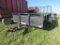 2018 PJ 7ft x 12ft Trailer w/Full Back Gate & Ramp