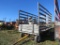 8ft x 16ft Wooden Hay Wagon w/Gears