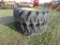 2 Tires 18.4-34 and Rims