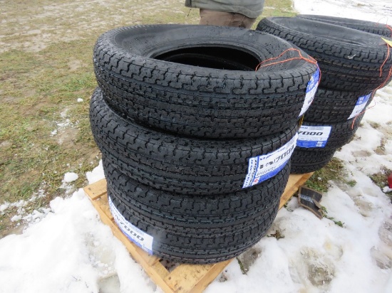 4 NEW 235/80R16 Tires