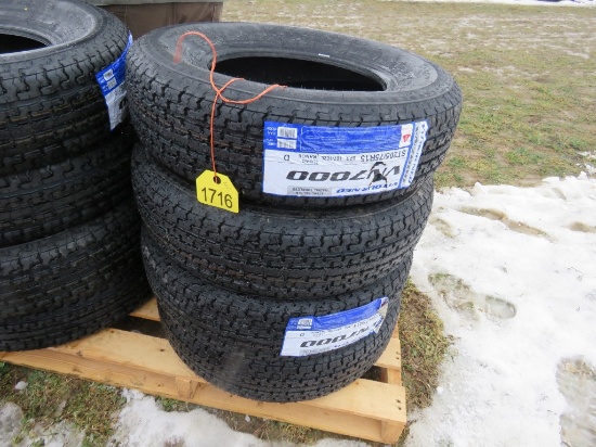 4 NEW 205/75R15 Tires