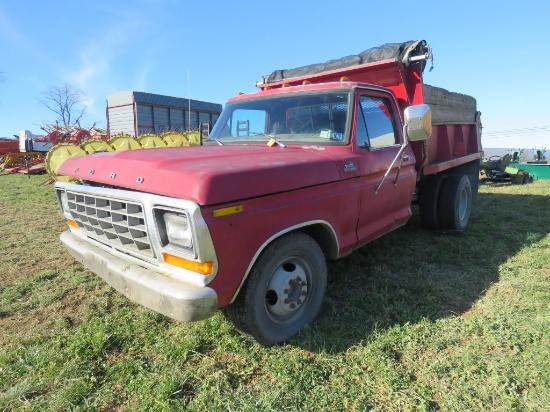 1978 Ford F350 Range Dump Truck