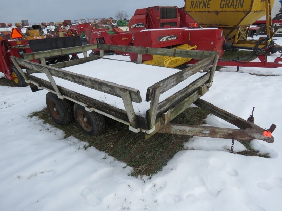1985 Sp Construction 2 Wheel T/A Trailer
