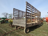 16ft Wooden Hay Wagon