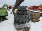 2 Pairs of Tires with Rims