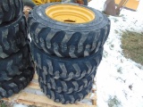 4 NEW 10-16.5 Tires and Rims