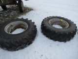 2 Tires 16.9-28 and Rims