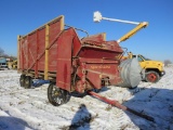 NH #8 SU Wagon on Steel Wheels