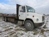 1998 Freightliner T/A Truck w/26ft Flatbed