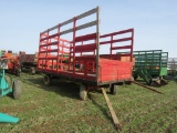 16ft Wood Hay Wagon w/Gears