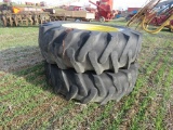 2 Tires 18.4-34 and Rims