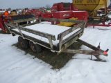 1985 Sp Construction 2 Wheel T/A Trailer