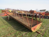 18ft Feeder Wagon on Steel
