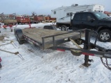 2010 H & H 22ft Equipment Trailer