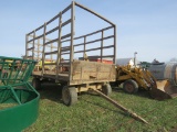 16ft Wood Hay Wagon w/Gears