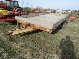 7ft6inch x 17ft Deckover Trailer