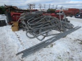 Freestall Hoops w/Rail & Clamps