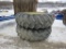 2 Tires 20.8-38 and Rims