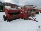 MF 120 Baler w/Thrower