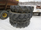4 Tires 13.6-38 and Rims