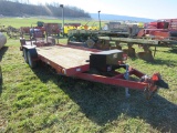 1988 Int 20ft T/A Trailer w/3 Ramps