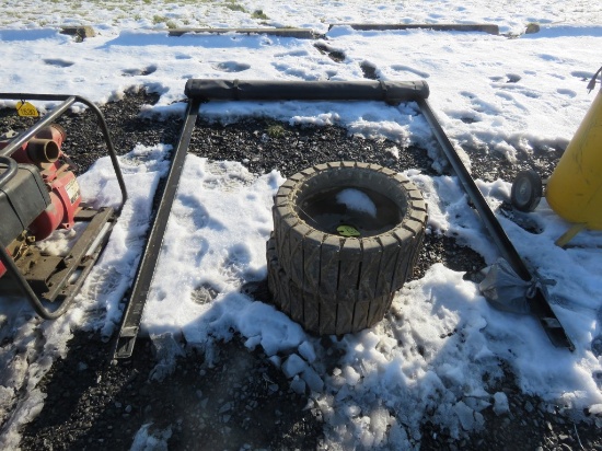 Pair of Steel Wheels