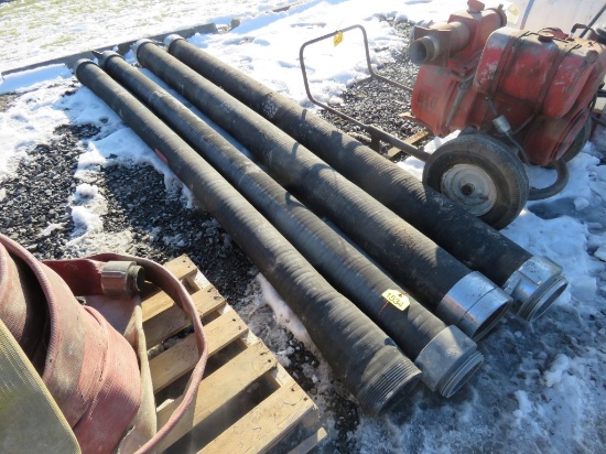2 Pieces of 6inch Hard Suction Pipe