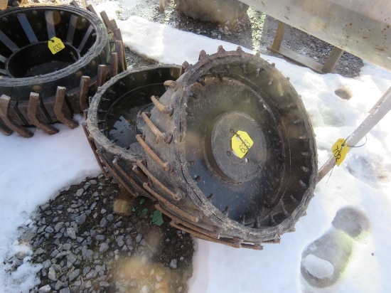 2 Steel Wheels