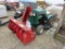 MTD Series 1200 Lawn Tractor w/42inch Deck & 36inch Snowblower