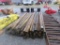 Bundle of NEW Round Fence Posts
