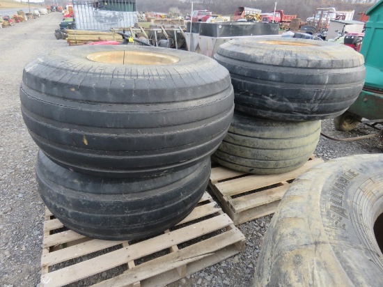 4 Tires 19L-16.1SL and Rims