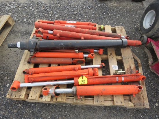 Pallet of Hydro Cylinders
