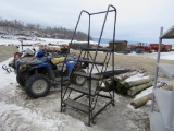 5 Steel Steps w/Wheels