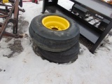 2 Tires 11L-15 and Rims